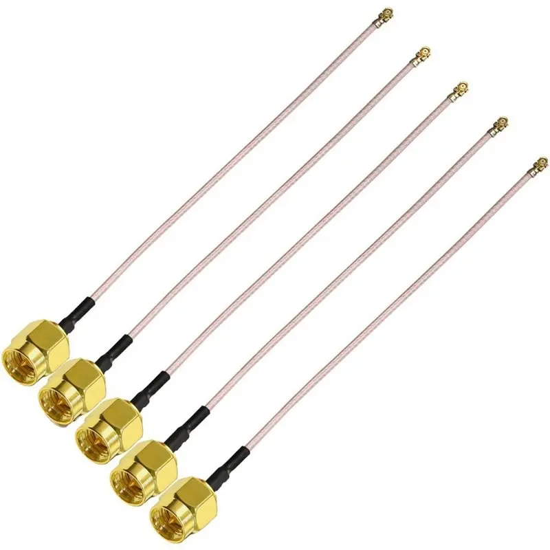 ABDJ-SMA To IPX Coaxial Cable SMA Male To UFL/U.FL/MHF1 Coaxial Cable IPX To SMA Male Plug Cable Wifi Antenna Pigtail Extension