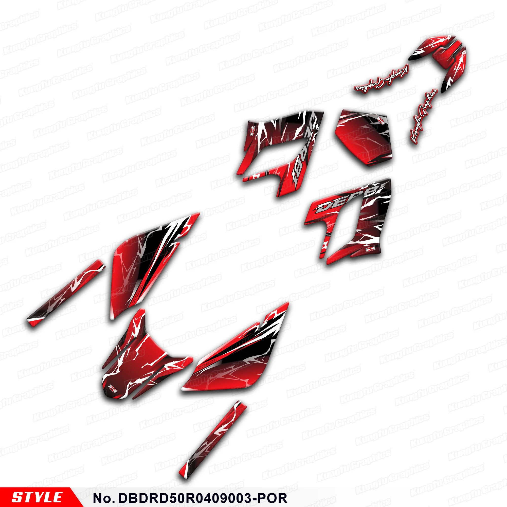 

Виниловая наклейка JY RACING Racing Graphics для DERBI DRD 50 Racing 2004 2005 2006 2007 2008 2009, украшение, DBDRD50R0409003-POR