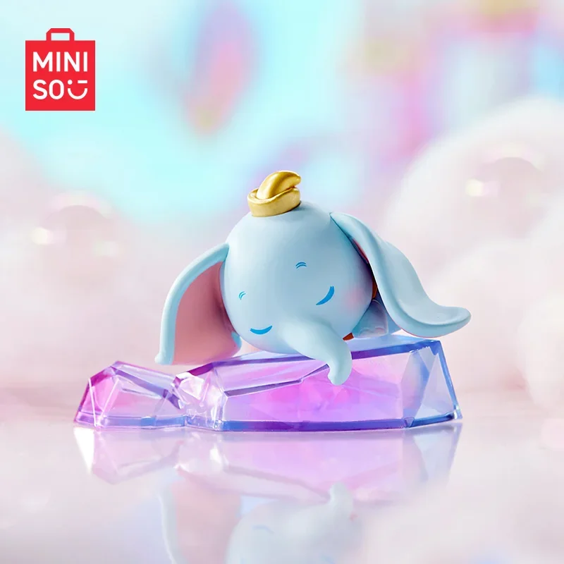 MINISO Disney Blind Box Dumbo Day Dream Series Ornament Mystery Box Children's Day Christmas Gift Toysdesk Ornament Doll Genuine