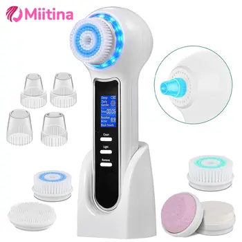 5 v 1 elektrický kartáč na čištění obličeje, odstraňovač černých teček, vysavač na póry, hloubkové čištění obličeje, stroj na odstraňování černých teček 10 nejlepší prodej přístroj na čištění obličeje - №7