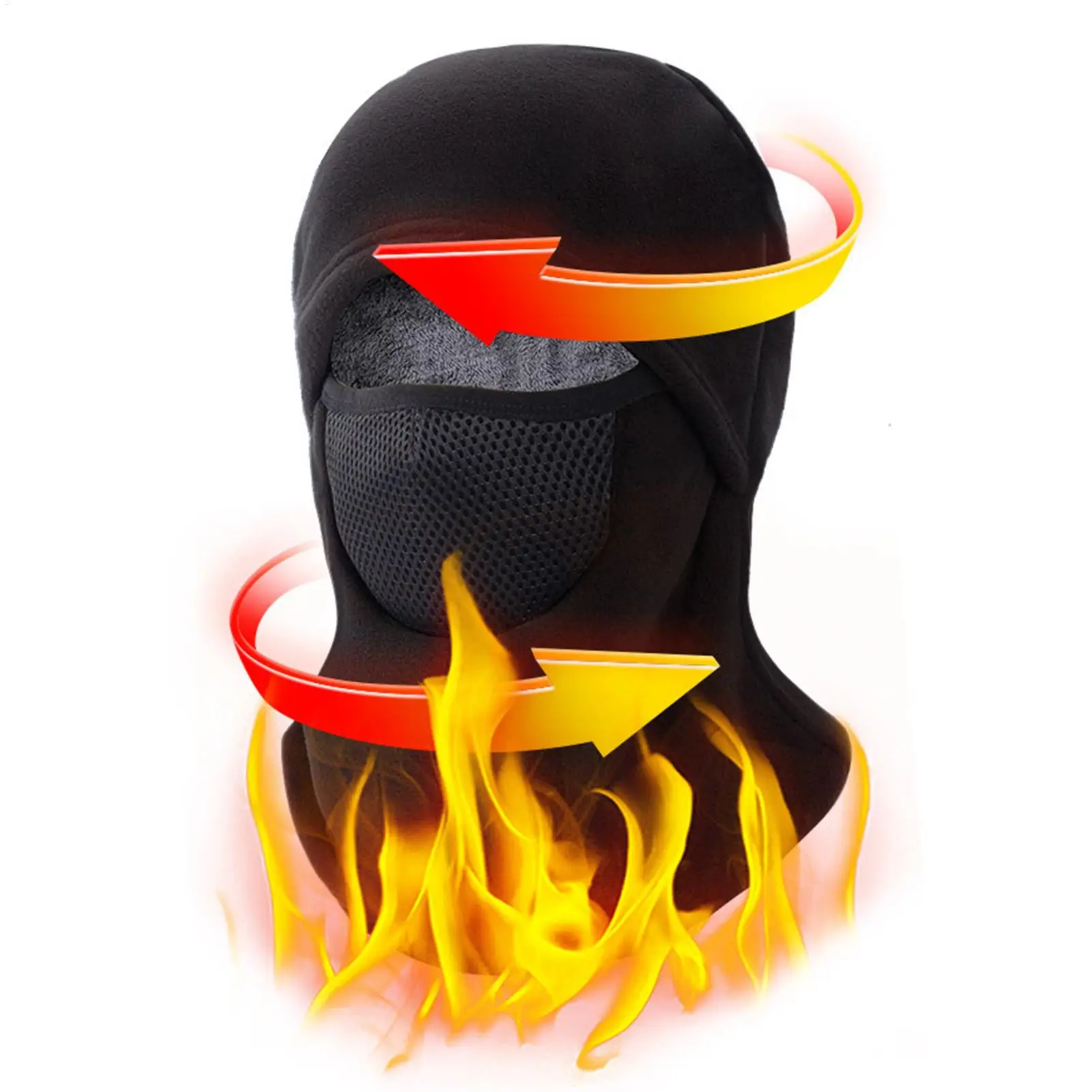Motorcycle Face Cover Winter Sports Warming Supplies Outdoor Sports Face Bandana For Scooter Highway Riding City Commuting