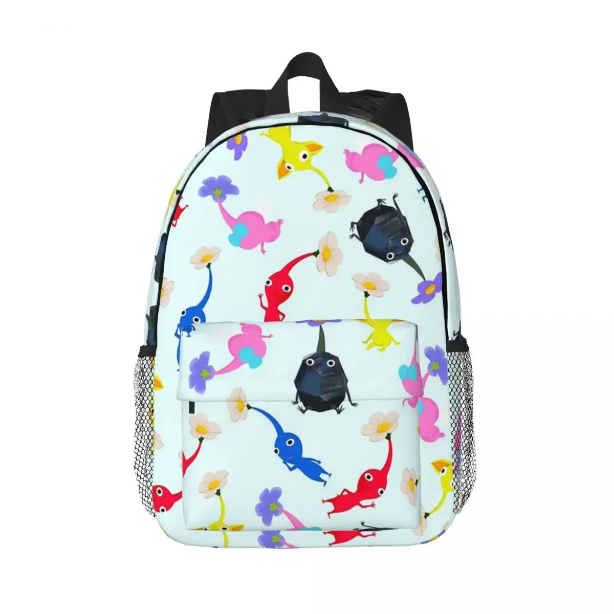 

Pikmin Backpacks Teenager Bookbag Fashion Students School Bags Laptop Rucksack Shoulder Bag Large Capacity