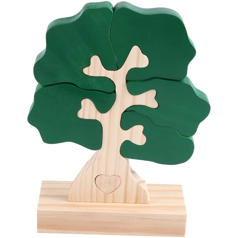 Puzzle d'art en bois personnalisé sur le thème de la famille, bricolage, nom de famille, ornement de bureau, décoration de la maison, cadeau personnalisé, facile à utiliser