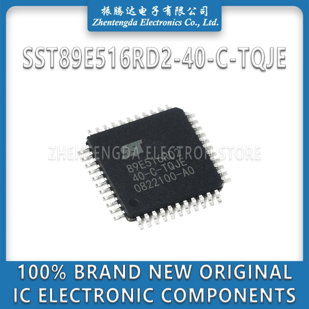 SST89E516RD2-40-C-TQJE SST89E516RD2-40-C SST89E516RD2-40 SST89E516RD2 SST89E516RD SST89E516 SST89E IC MCU Chip TQFP-44