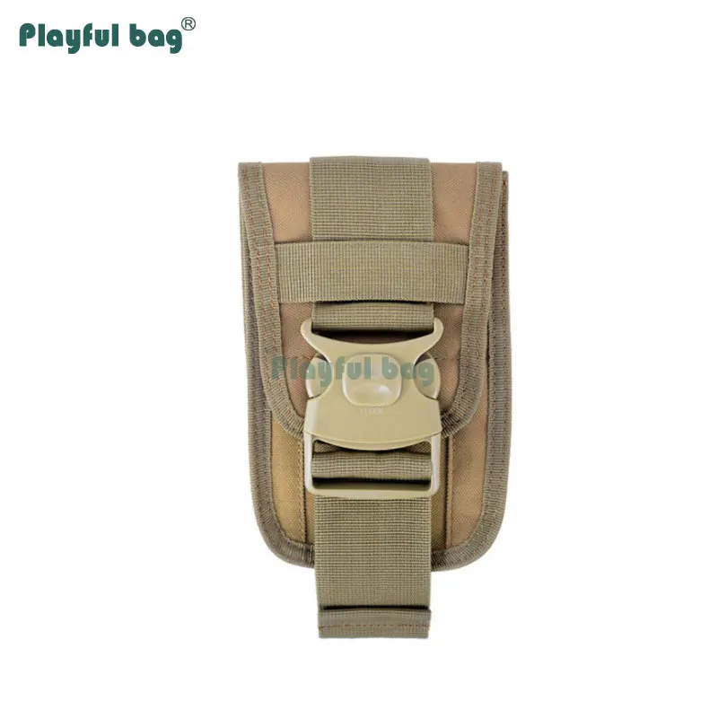 Outdoor sports mobile phone sleeve Multi functional Camouflage Bag Portable MOLLE waist pack Tactical pocket bag AVA46