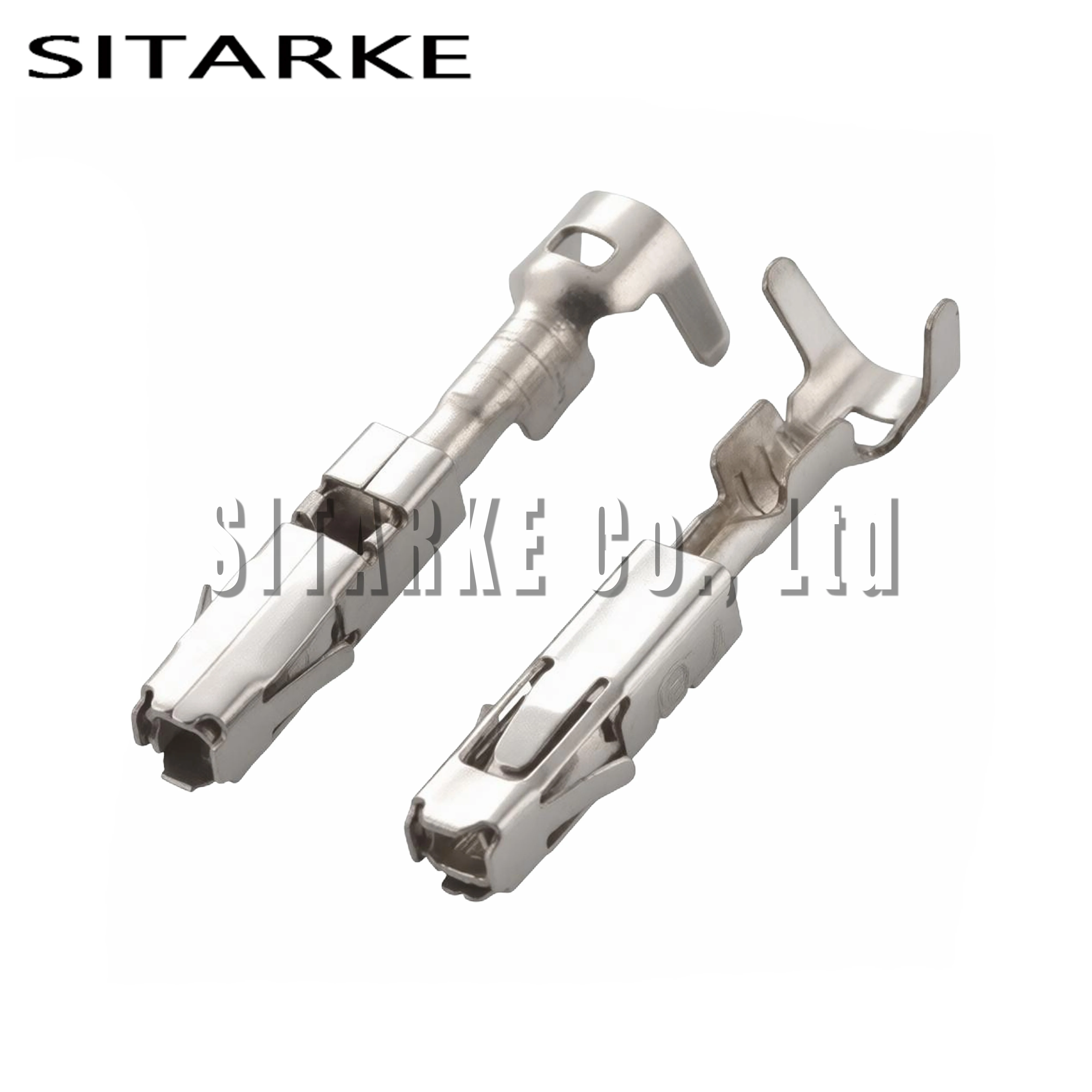 

50 Pcs 1.5 Series Crimping Terminal Brass Auto Loose Wire Pins For Plug 18385000002