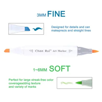 10 最佳銷售 酒精基馬克筆 - №2