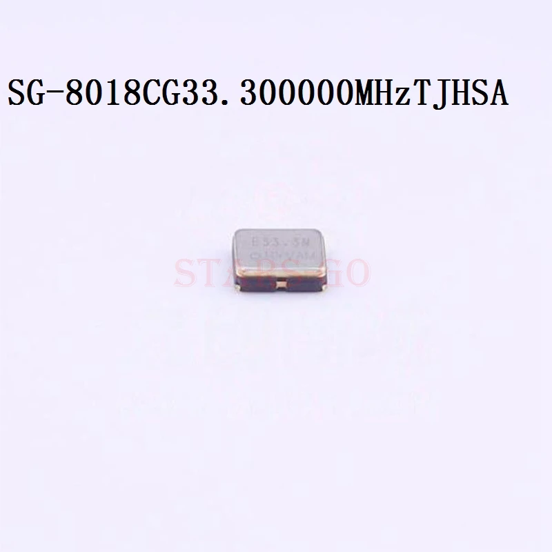 10PCS/100PCS 2520 33.3MHz 2520 4P SMD 1.8~3.3V 50ppm ST -40~+105℃ SG-8018CG 33.300000MHz TJHSA Pre-programmed Oscillators