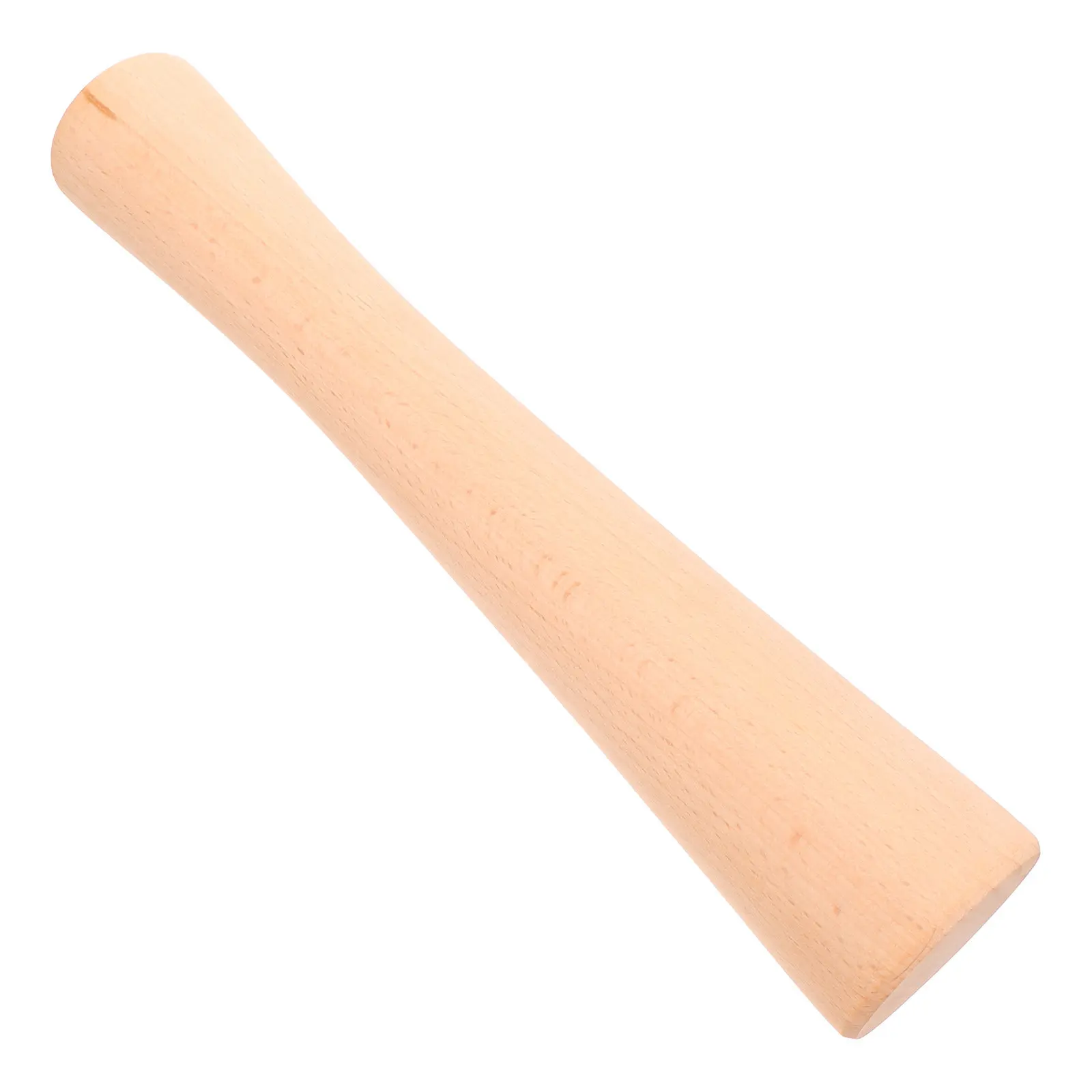 Wooden Pickle Stick Fermenting Food Tool for Sauerkraut Kimchi Mashing Ergonomic Round Smooth Handle Dense Grinding Head Kitchen