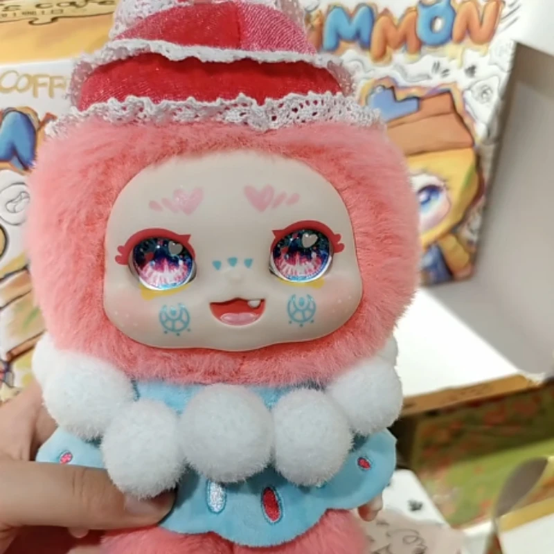 

KIMMON Let's Cafe Series Blind Box Kawwaii Vinyl Face Anime Doll Mystery Box Surprise Bag Pendant Action Figure Keychain Toy New