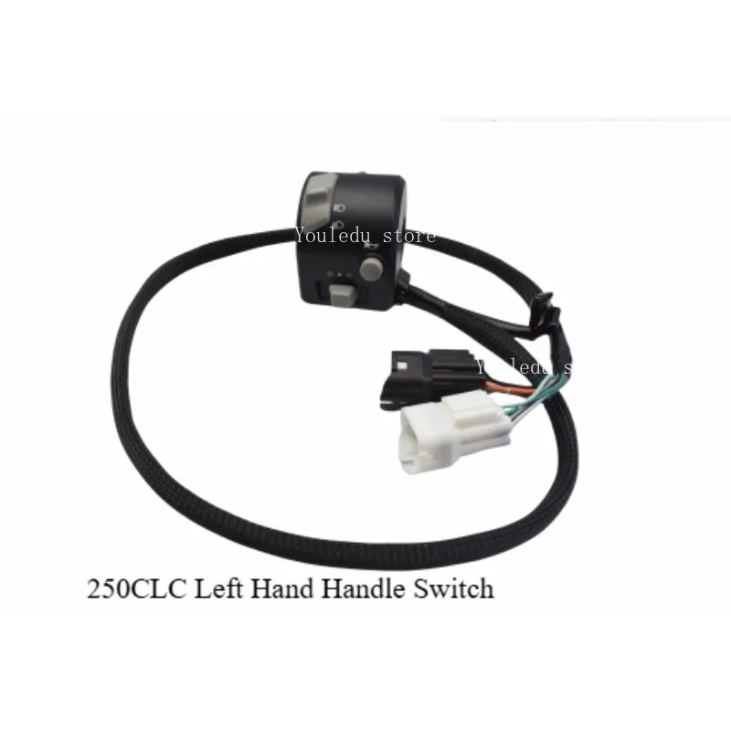 

Подходит для аксессуаров для мотоциклов CF250-12, переключатели с левой и правой ручкой, 250CLC, левые и правые звуковые выключатели зажигания