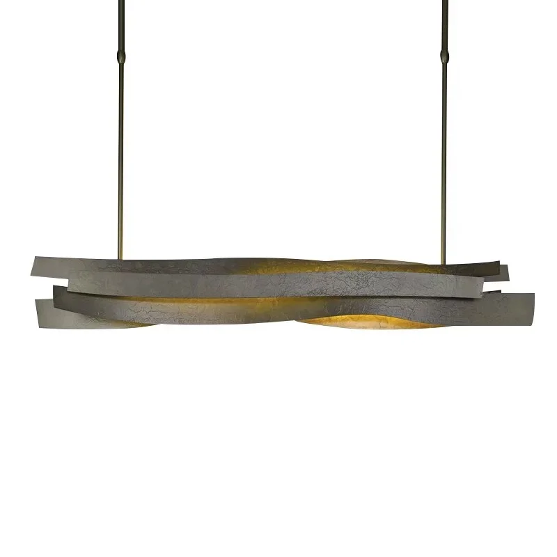 Art Restaurant Island Bar Pendant Light Sales Office Model Home Designer Irregular Geometric Creative Study Lamp