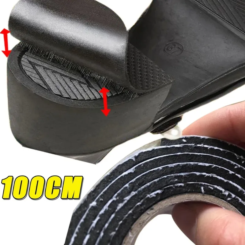 Shoe Sole Anti Slip Stickers Cuttable High Heels Anti Damage Patch Shoes Wear Resistant Self Adhesive Stickers Protective Paster