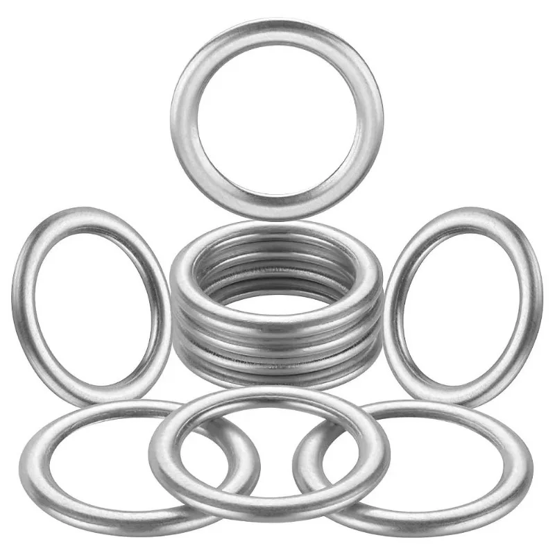 Ölablassdichtung für Auto-Ölwanne, Ablassschrauben-Unterlegscheibe aus Aluminium/Kupfer, austauschbares Zubehör für Volkswagen Audi ölwanne dichtung auto ölablassschraube unterlegscheibe austauschbares autozubehör – Detail 2