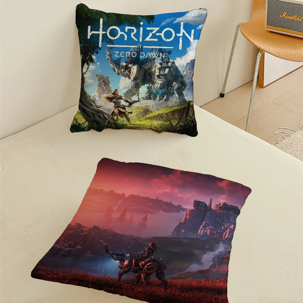 Game Horizon Zero Dawn Pillow Case For Home Bedroom Room Decoration Living Room Sofa Cushion Cover Suitable