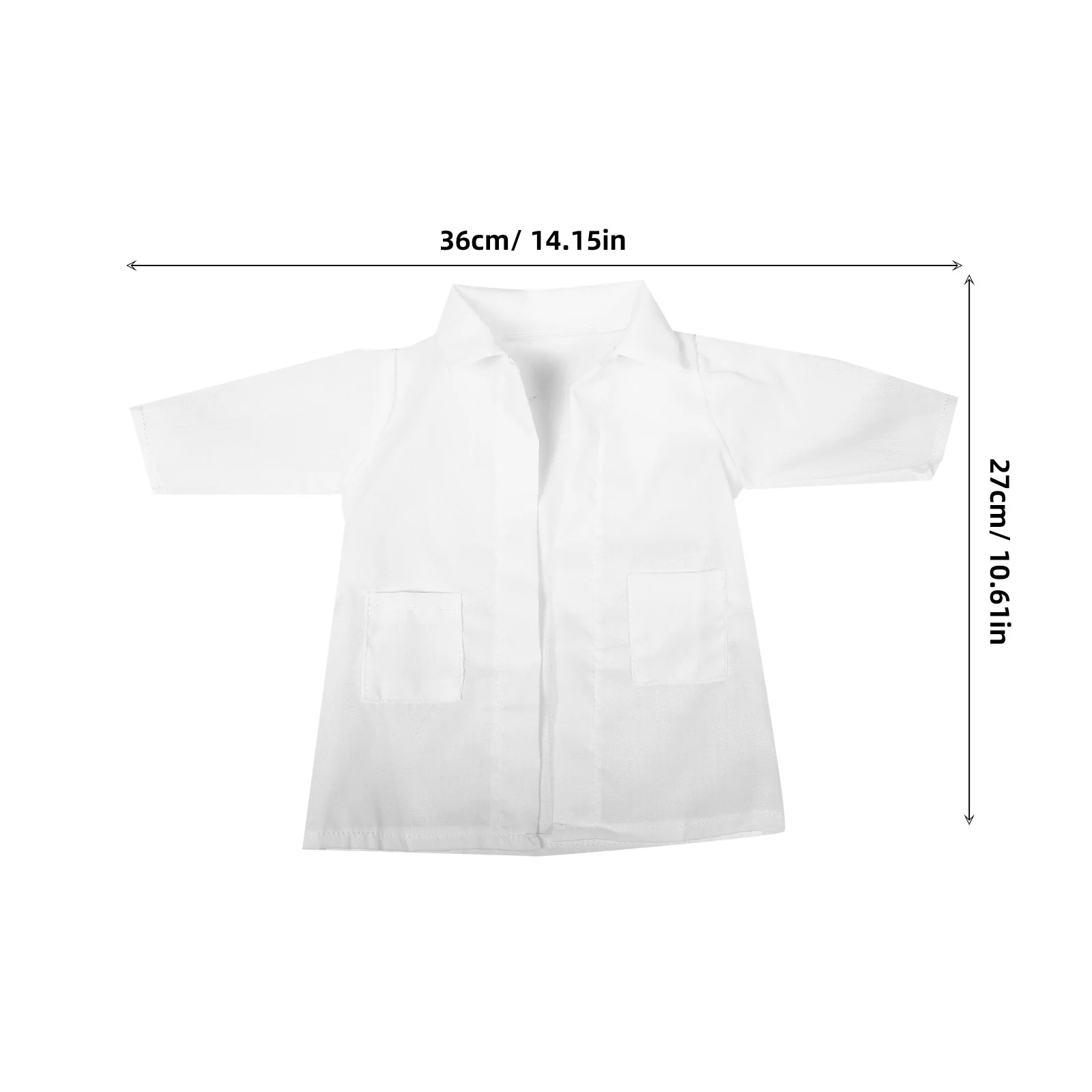 1 Zestaw 18-calowy zestaw do zabawy w garderobę z motywem pielęgniarki i lekarza, mini narzędzia do ubierania, akcesoria do przebierania, zestaw do zabawy dla lalek 18-calowych