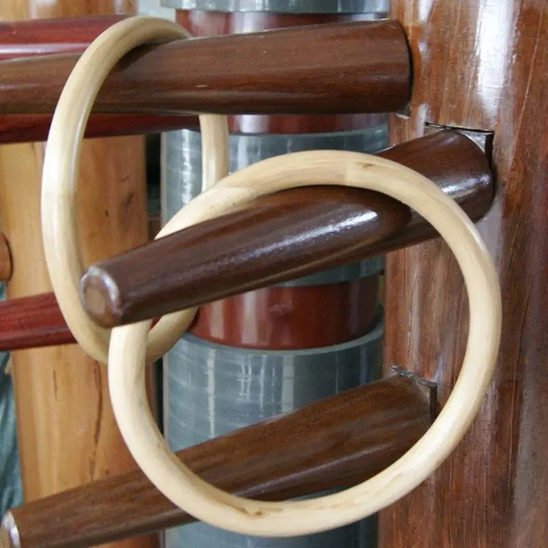 Chinese Kung Fu Wing Chun Hoop Wood Rattan Ring Sticky Hand Strength Training Hot Sale