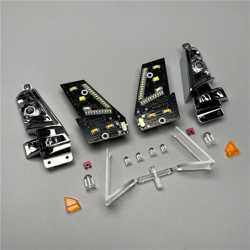 RC Model PCB 4 in 1 Lighting System Kit for 1/14 Tamiya RC Truck Car VOLVO FH16 56360 56362 Diy Parts Toys