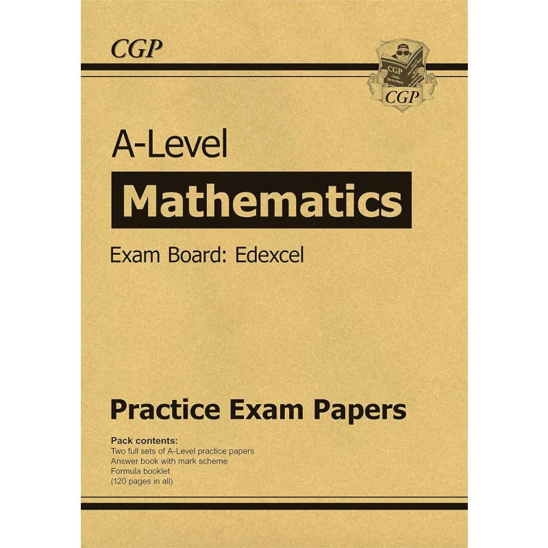 

ALevel Maths Edexcel Practice Papers CGP Books Coordination Group Publications 9781789080636 Book