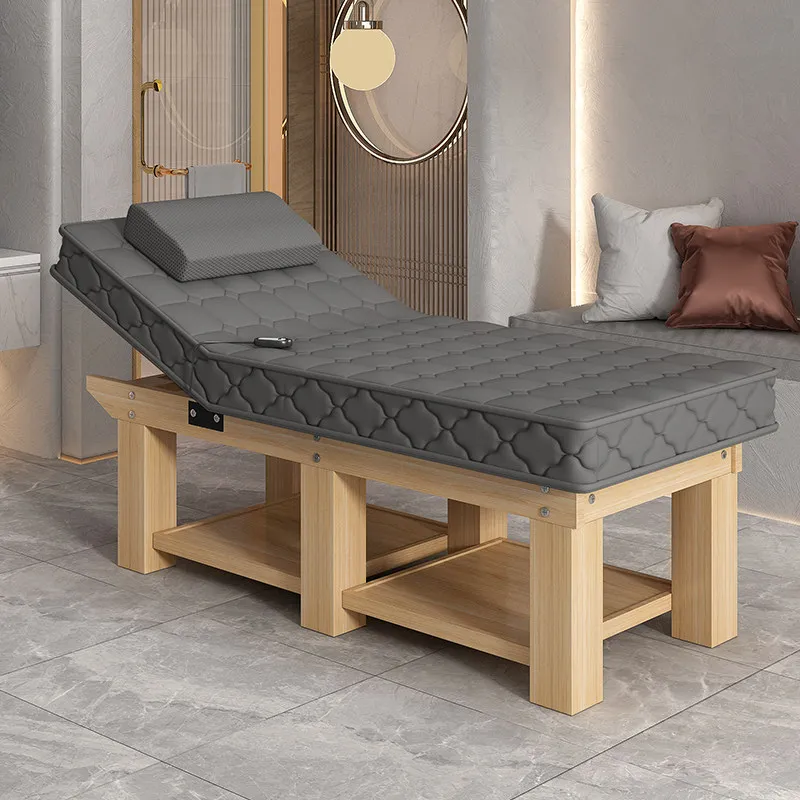 Electrically-powered Massage Tables Wood Latex Beauty Massage Tables Product Commercial Furniture Tavoli Per Massaggi ZY40AMC