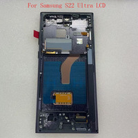 OLED 672'' For Samsung Galaxy S22 Ultra 5G Display S908 S908B,S908U LCD Touch Screen Digitizer For samsung S22Ultra LCD Display