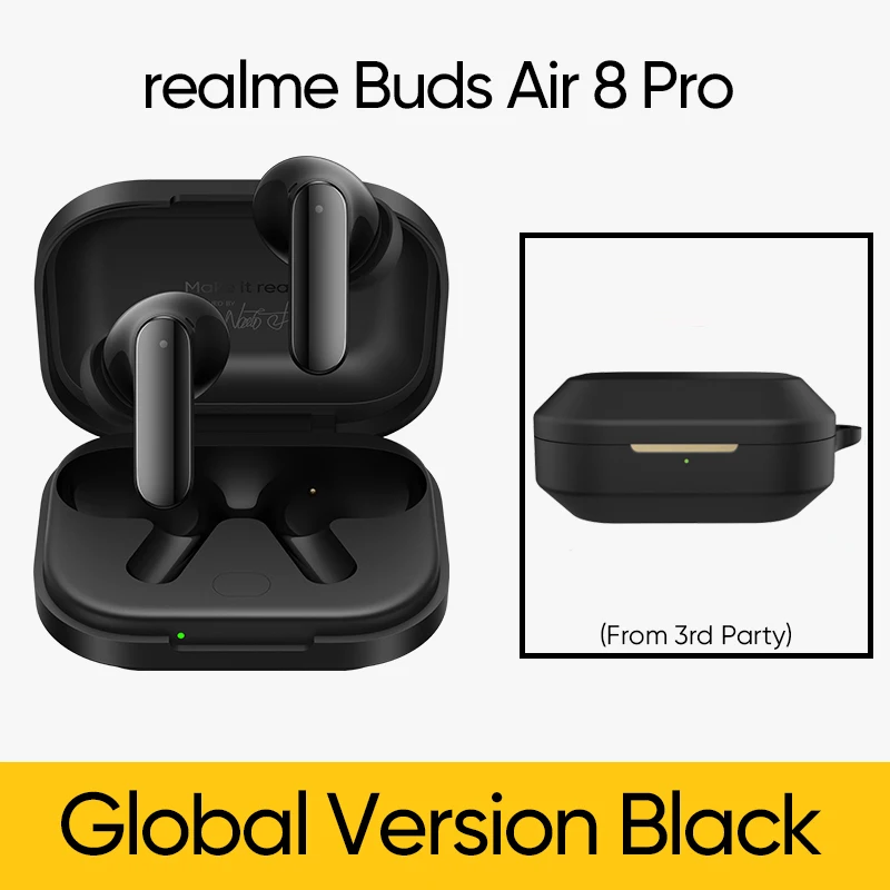 Global Version realme Buds Air 8 Pro True Wireless Earphone 55dB
