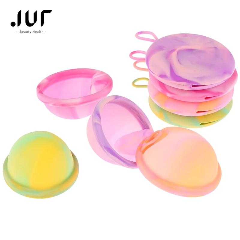 

Menstrual Disc Flat-fit Design Women Health Care Feminine Hygiene Silicone Menstrual Cup Period Menstrual Collector Extra-Thin