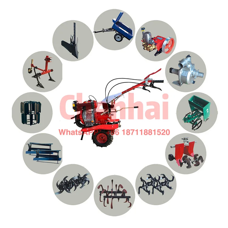 DIBO Petrol rototiller garden mini / Gasoline Tiller farm cultivator micro tiller