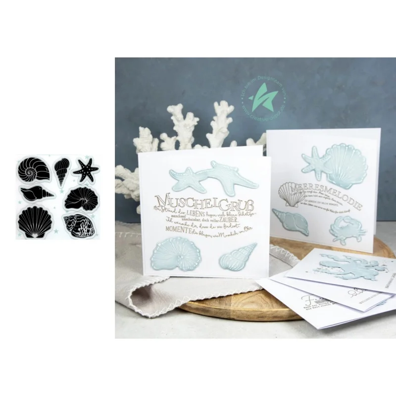 Neu eingetroffen: Vorverkauf von Sea-Stanzformen und Stempeln für DIY-Scrapbooking/Fotoalben, dekorative Prägung, DIY-Papierkarten