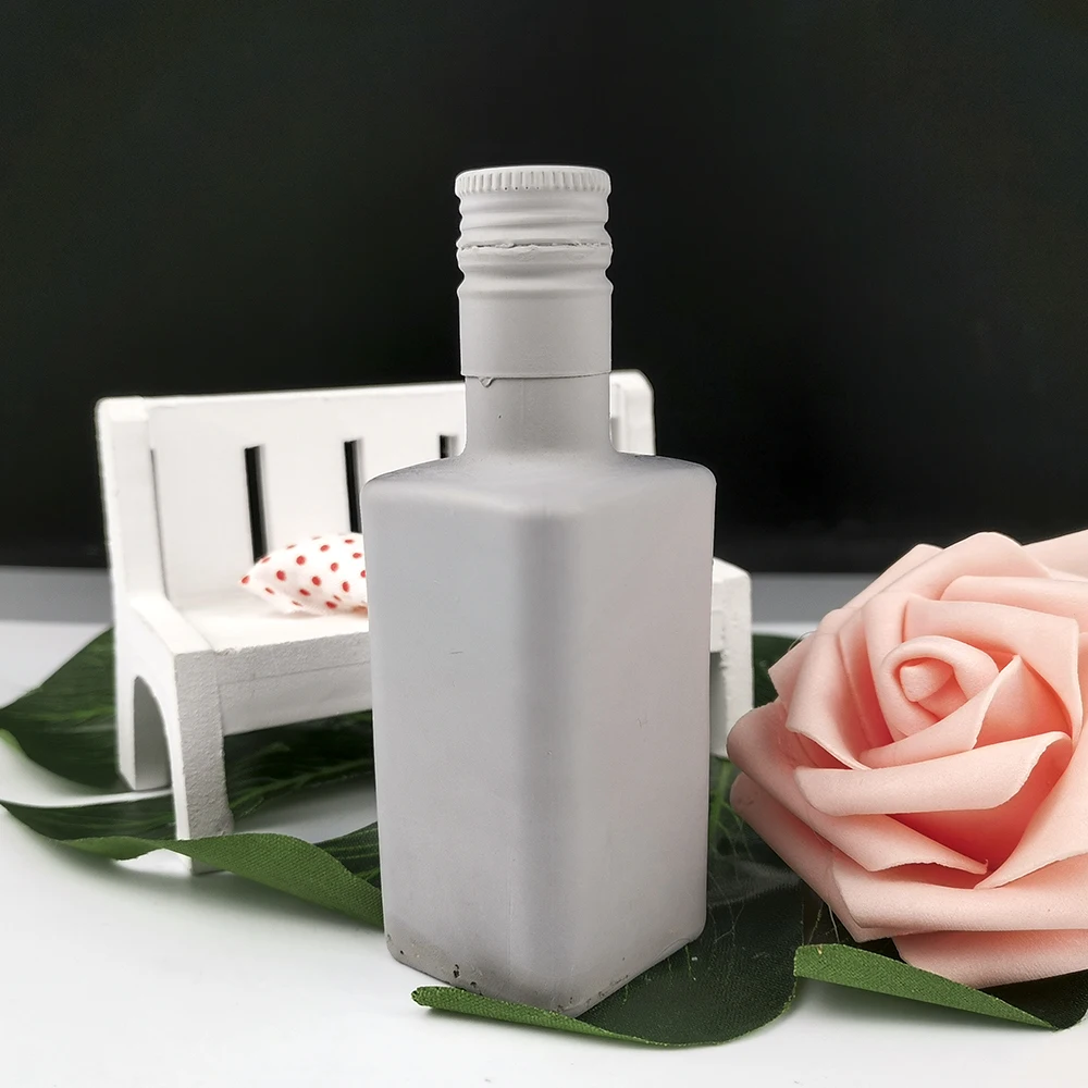 

PRZY-Silicone Fondant Soap Molds, 3D Bottle Mould, Wine Bottle, Handmade Mold, Clay Resin Candle Mould