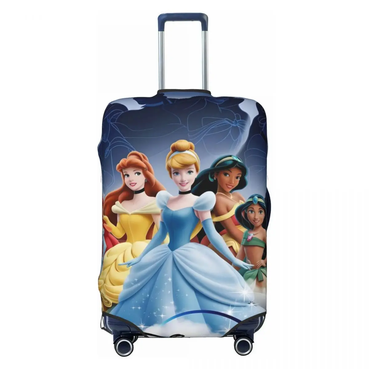 

Custom Kawaii Princess Luggage Cover Protector Cute Classical Anime Cartoon Travel Suitcase Covers for 18-32 Inch