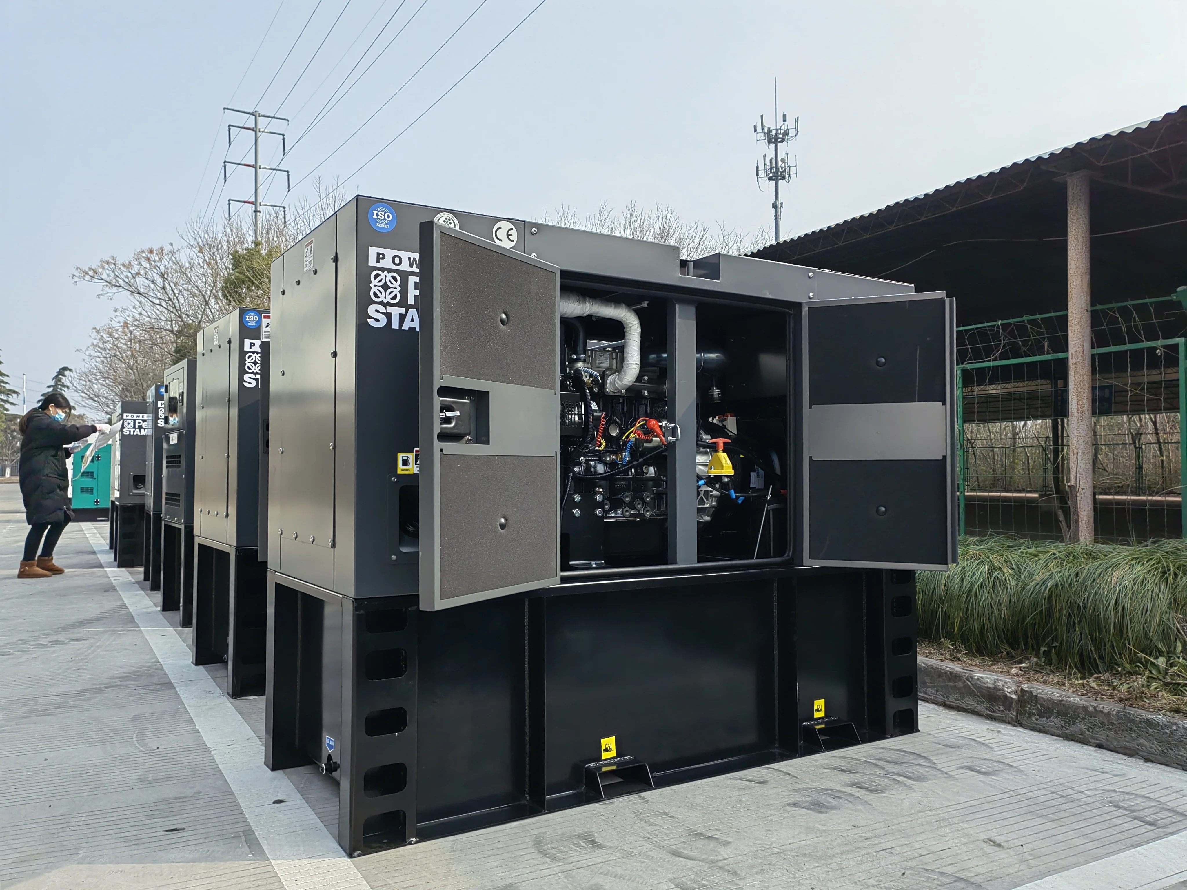 Standby Electric Power Plant 20kw Soundproof diesel Generator 60Hz 3phase Generator diesel 20 kw to South America