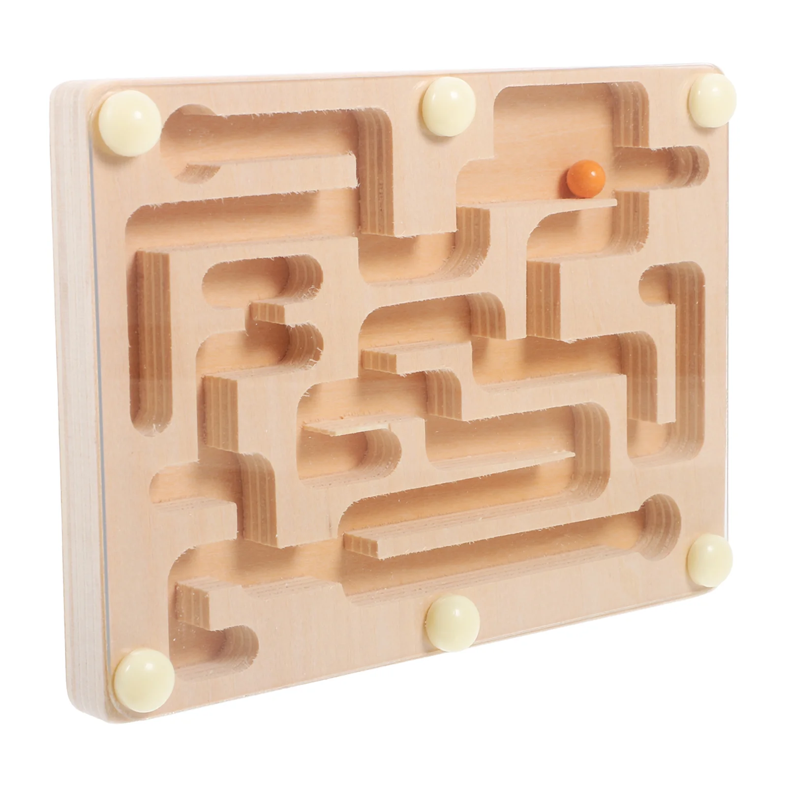 

Funny Puzzle Maze Board Children Balance Training Toy Kids Educational Toy Maze Board Toy bead maze Board