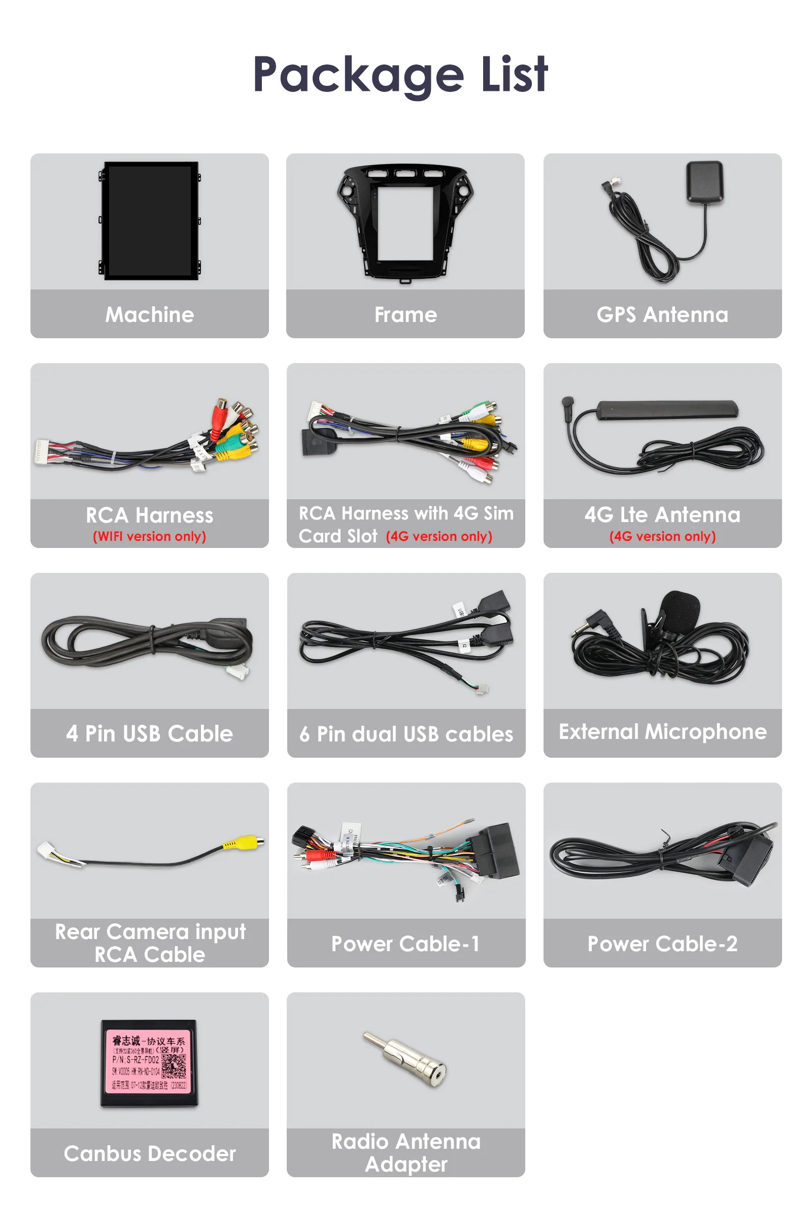 9.7"carplay android 13 auto radio samochodowe dla Ford Mondeo mk4 Galaxy A/C 2011-2013 Autoradio Odtwarzacz multimedialny GPS Stereo 4G SWC RDS