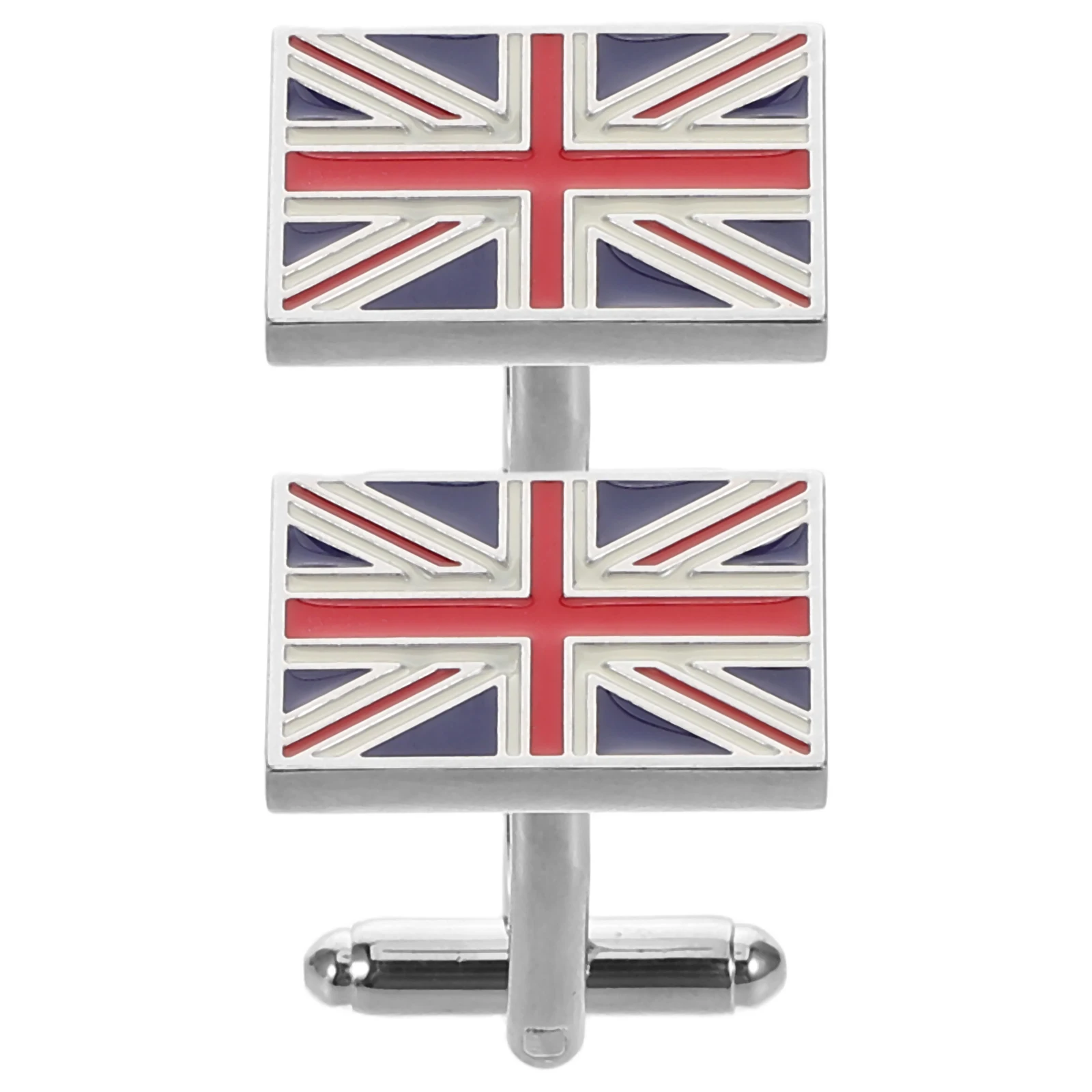 

Union Jack Cufflinks Chic for Suit Replacements Coat Button Classic Uk Flag Flags