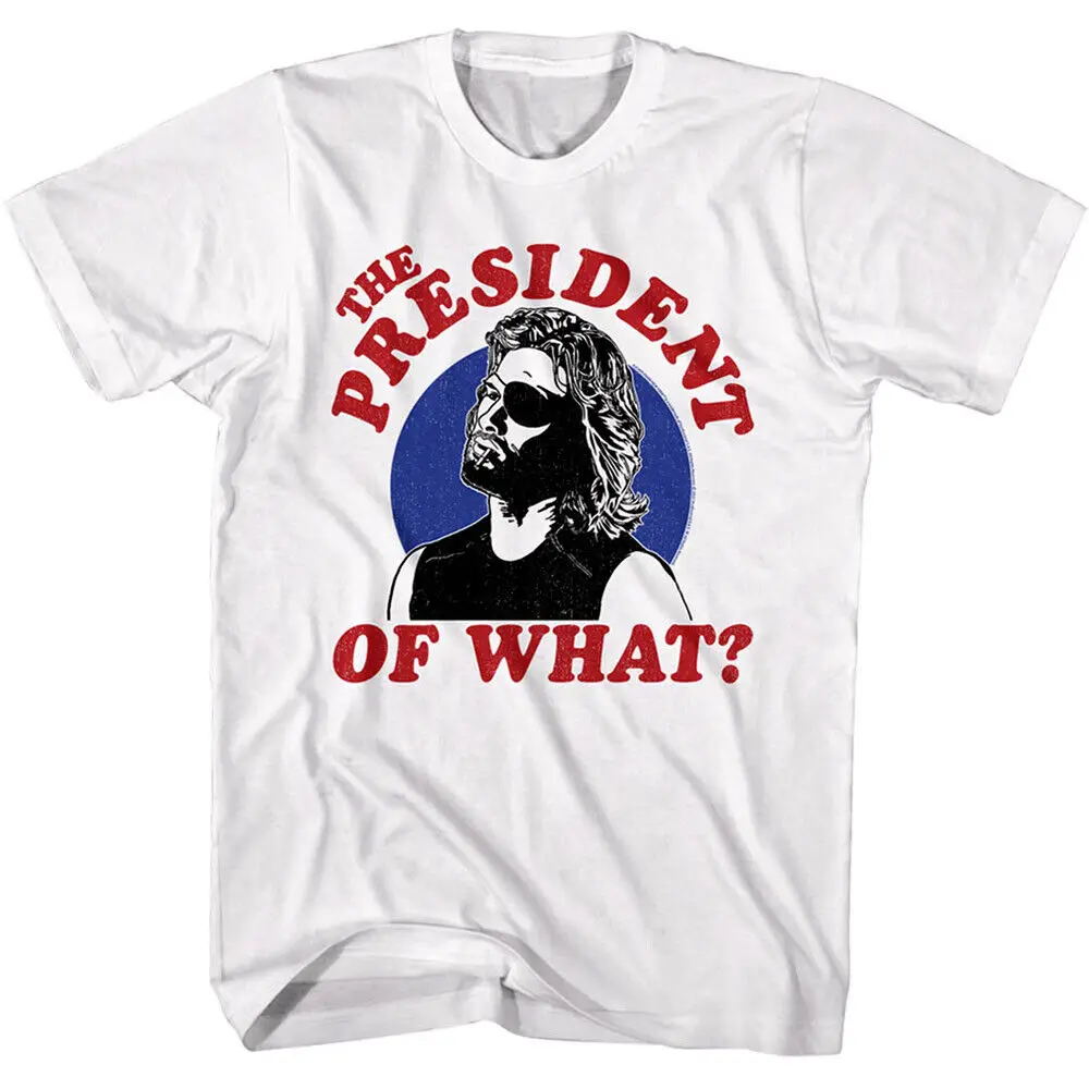 Escape From New York President Of What Men'S T Shirt Snake Plisskin Smoke Kurt