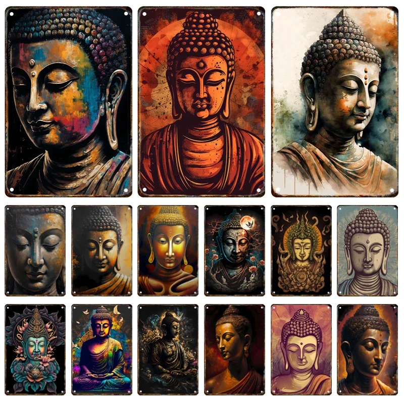 Vintage Buddha Meta… - image