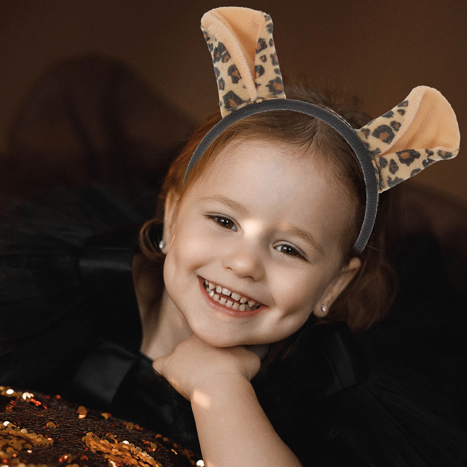 

Leopard Dress Kids Halloween Fairy Tale Costume Animal Cosplay Tutu Party Dress 100 110cm Comfortable Fabric