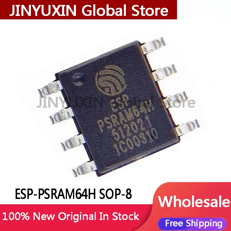5Pcs ESP-PSRAM64H E…