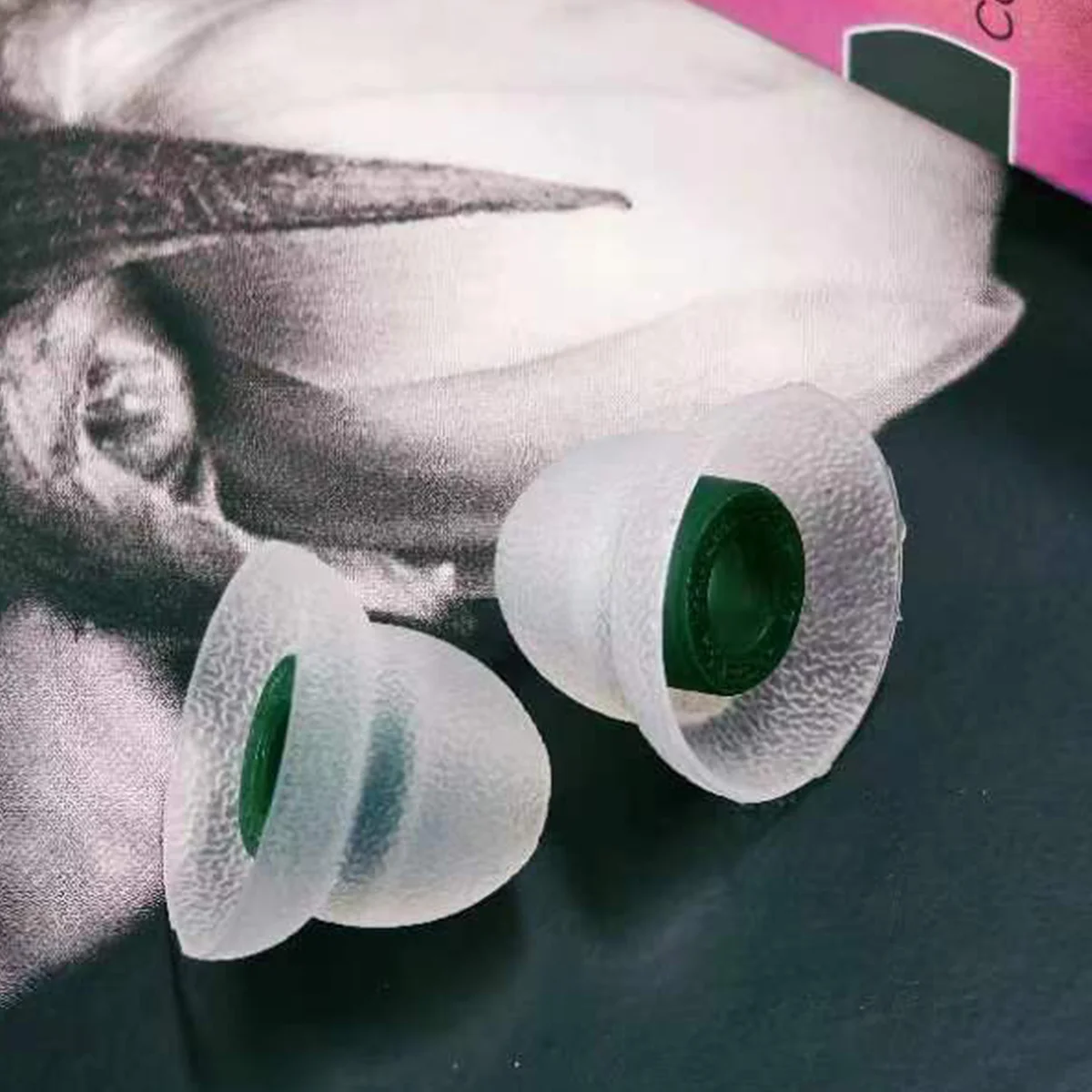 TANGZU TANG SANCAI Narrow Bore Type 3 Pairs Silicone Eartips Wall Textured Design for Earphone WAN ER SG Xuannv Fudu