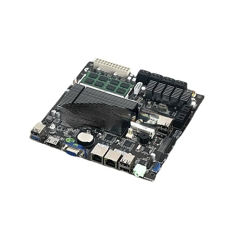 J1900/B75K9-ETH control motherboard NAS Black Qunhui network storage multi hard disk server