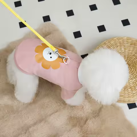 Tractable Dog T-shirt Spring Summer New Puppy Vest Teddy Yorkshire Two Legs Clothes Pet Pullover Shirt XS-XL