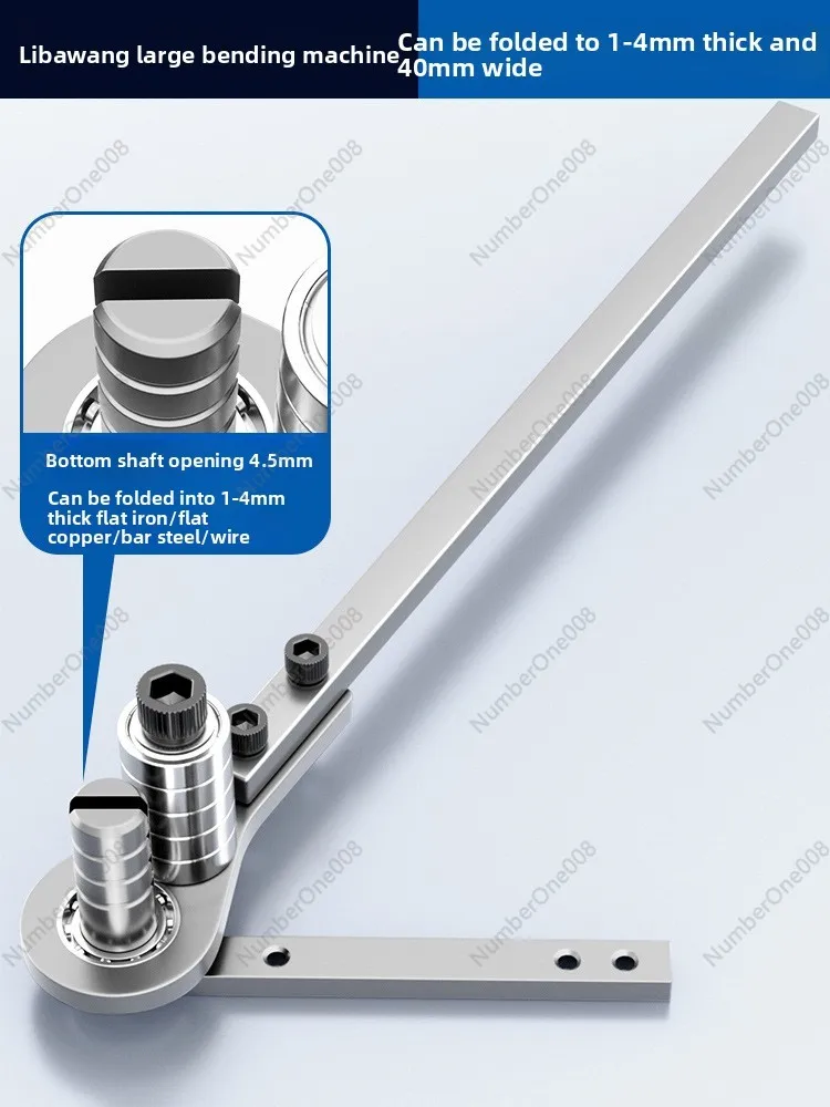 

Ручной гибочный станок для плоских прутков и медных труб, инструмент для гибки под углом 90 градусов для стальных листов и латунных прутков, ручной гибочный станок с диапазоном гибки 0-4 мм