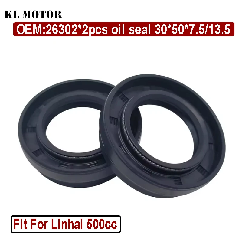 

2 шт. масляное уплотнение 30x50x13.5для LINHAI ATV запчасти оригинальные 26302
