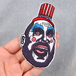 Funny Clown Embroidery Patches For Clothing Patches For Clothes Halloween DIY Iron on Patch On Clothes Stickers