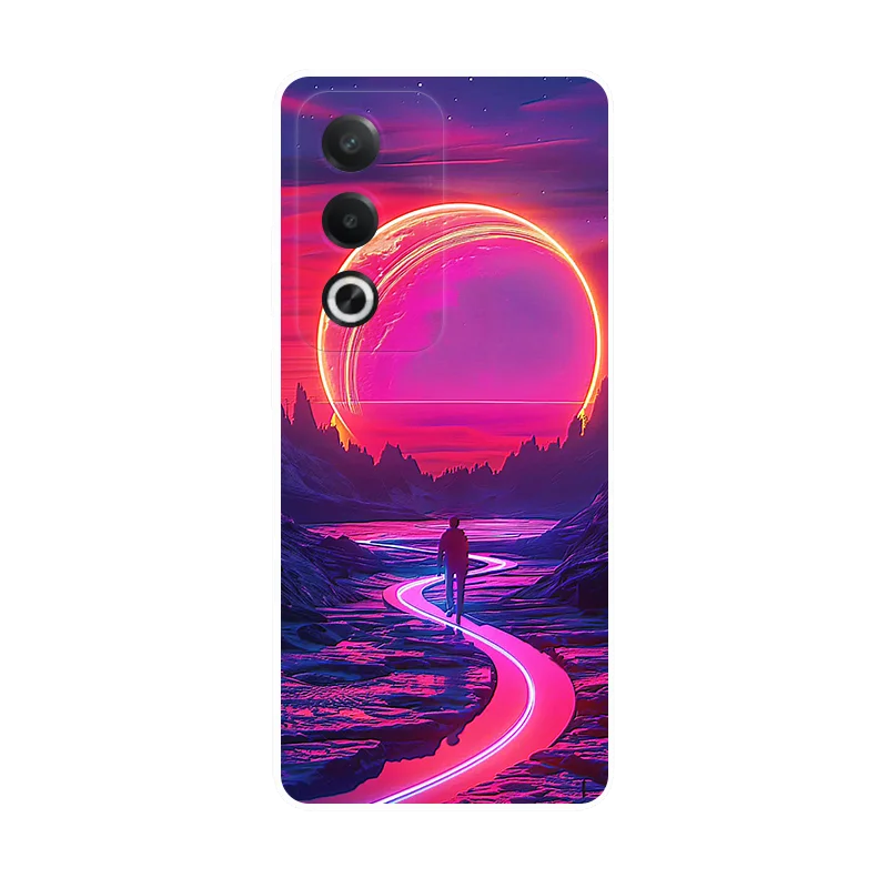 Per OPPO A80 5G Custodia in Silicone Morbido Poker Wolf Fashion Back Cover per OPPO A80 5G CPH2639 Custodie Protettive OPPOA80 A 80 TPU