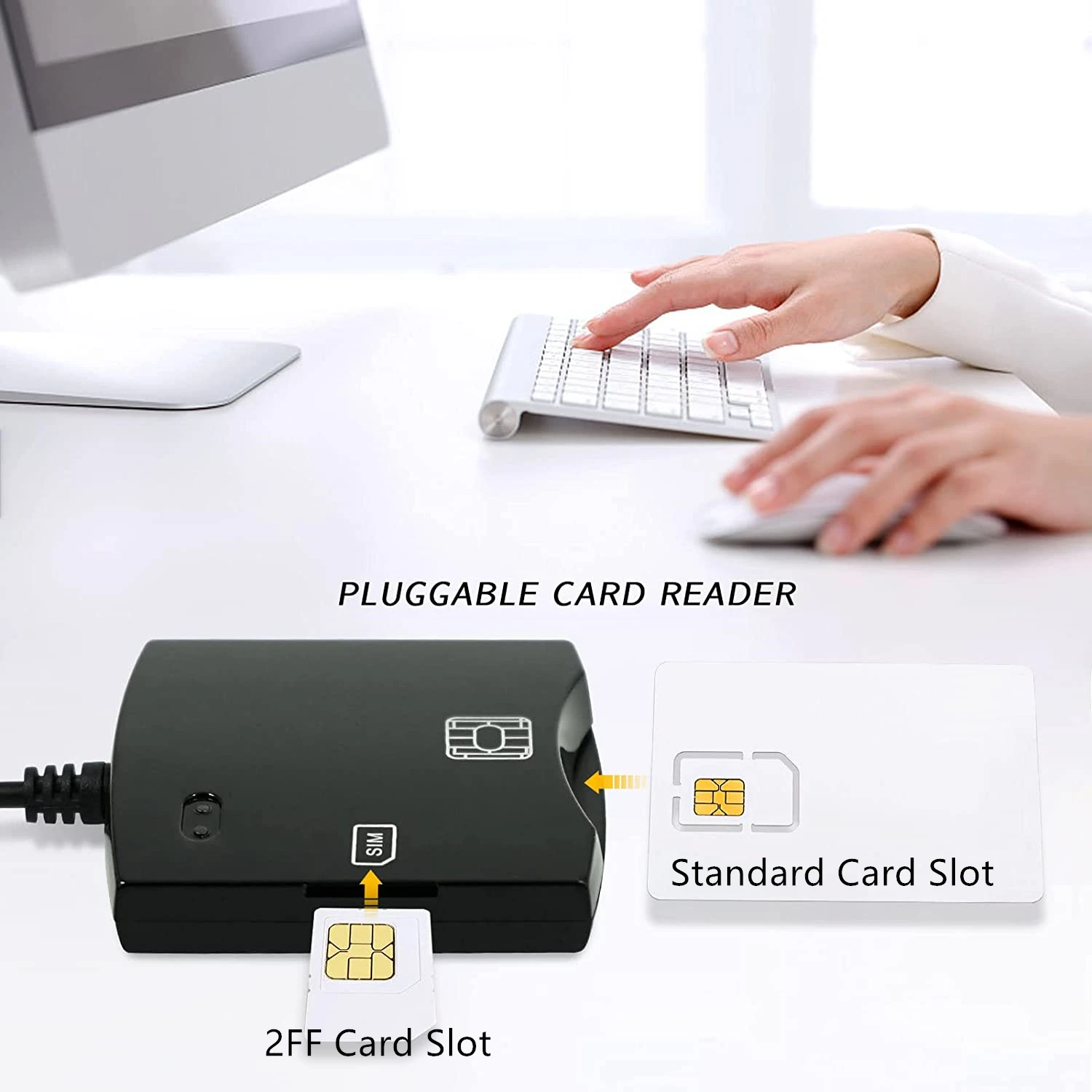 Программатор для чтения SIM-карт 4G LTE + 5 шт. 128k 4G LTE пустые SIM-карты + конвертер SIM-карты с персонализированными инструментами для SIM-карты