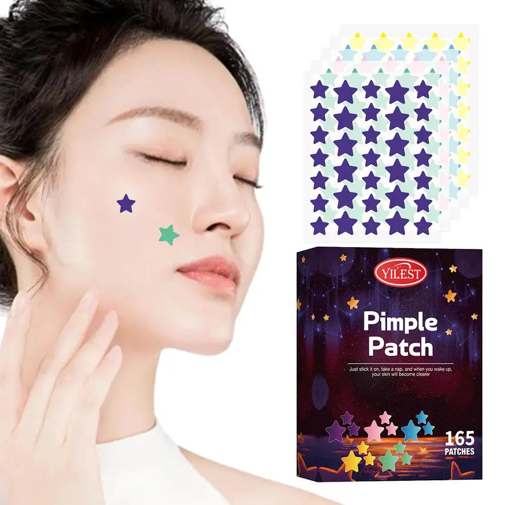 رقعة Pe Star-Pimple لإزالة حب الشباب ، ملونة ، غير مرئية ، كونسيلر إسقاط ، جمال ، مكياج ، بقعة ، أدوات الجلد ، ملصقات السفينة ، F E0y6