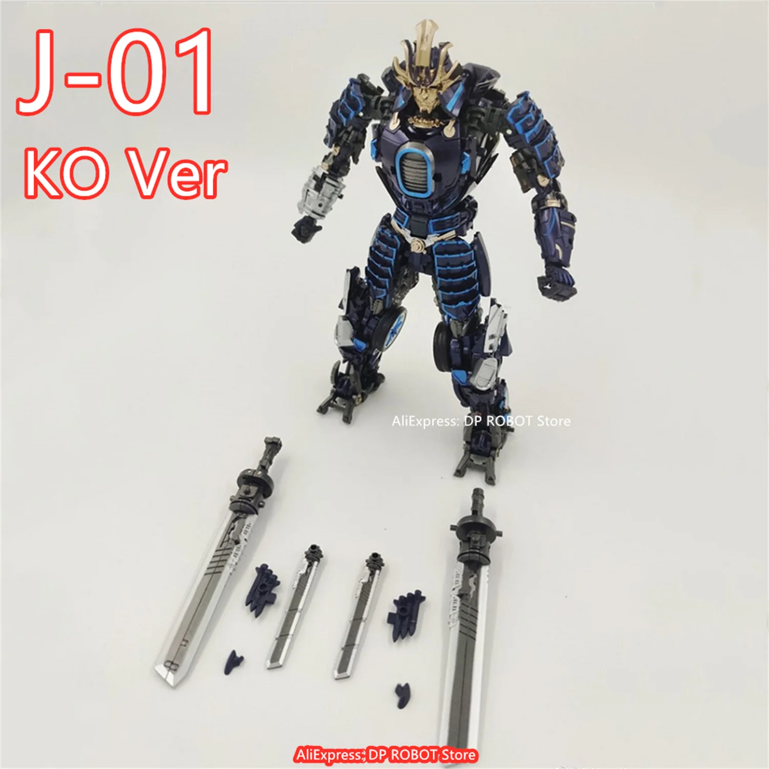 [Actually, It's The MG Factory ] Seiko Imitation J-01 J01 Blue Warrior KO MetaGate-G01 Haiku Drift Three Forms Figure