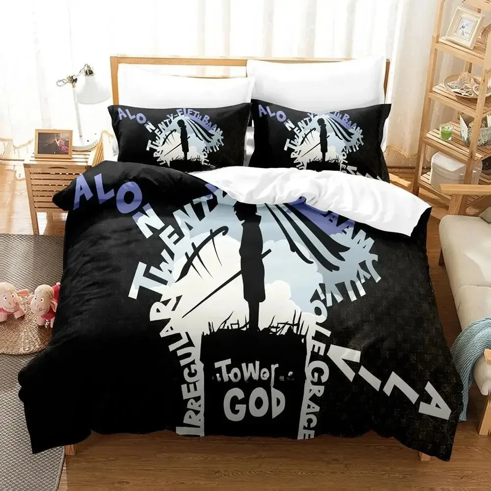 

Tower Of God Bedding Set Single Twin Full Queen King Size Bed Set Adult Kid Bedroom Duvet cover Sets 3d Print Anime